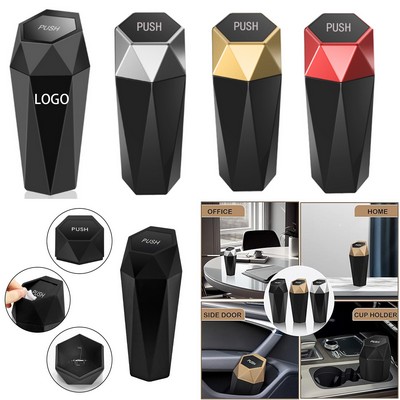 Car Trash Can with Lid