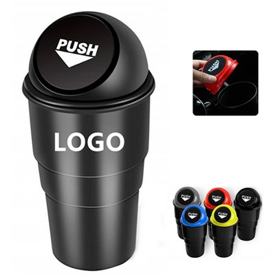 Car Garbage Can With Lid