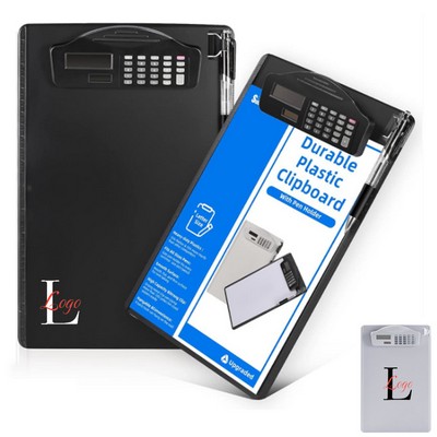 Clipboard With Calculator File Folder