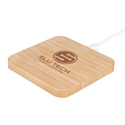 15W Bamboo Wireless Charger
