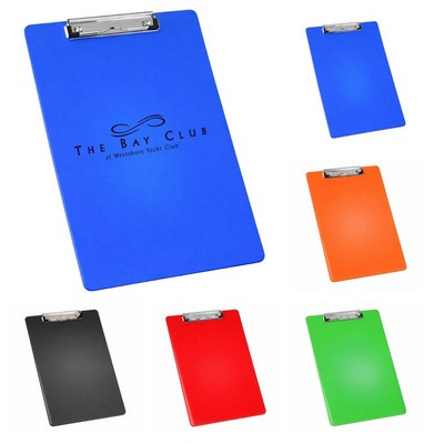 Custom Translucent Legal Size Clipboard – Low Profile Clipboard with Metal Clip & 1 Color Logo