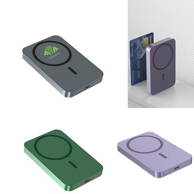 5000mAh Magnetic Wireless Power Bank